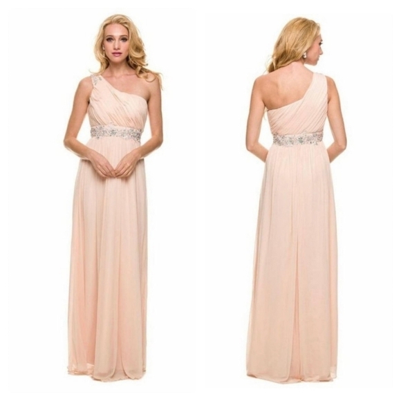 NWT Nox Anabel Formal One Shoulder Dress - Picture 1 of 11